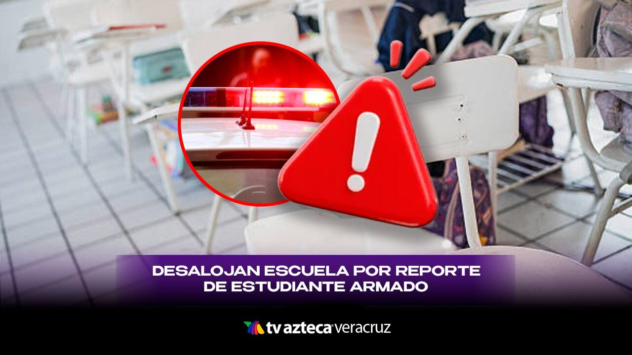¡ALERTA! DESALOJAN ESCUELA por reporte de ESTUDIANTE ARMADO en Hidalgo; esto se sabe