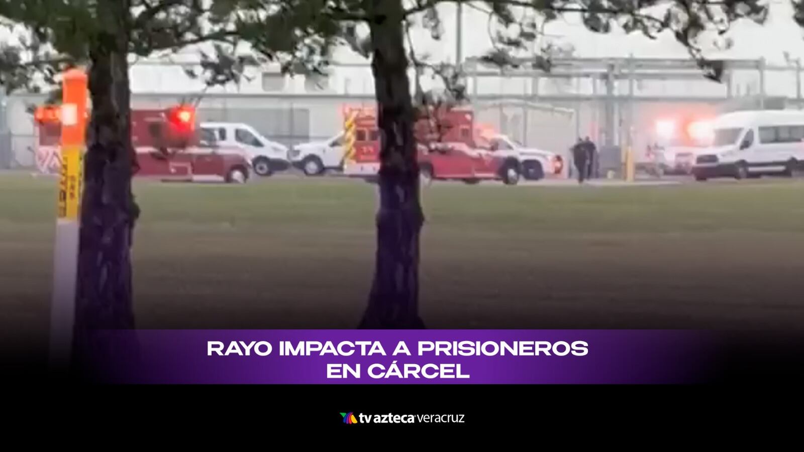 ¡Tragedia! PODEROSO RAYO impacta sobre una prisión; así quedaron los presos tras el impacto (+VIDEO)