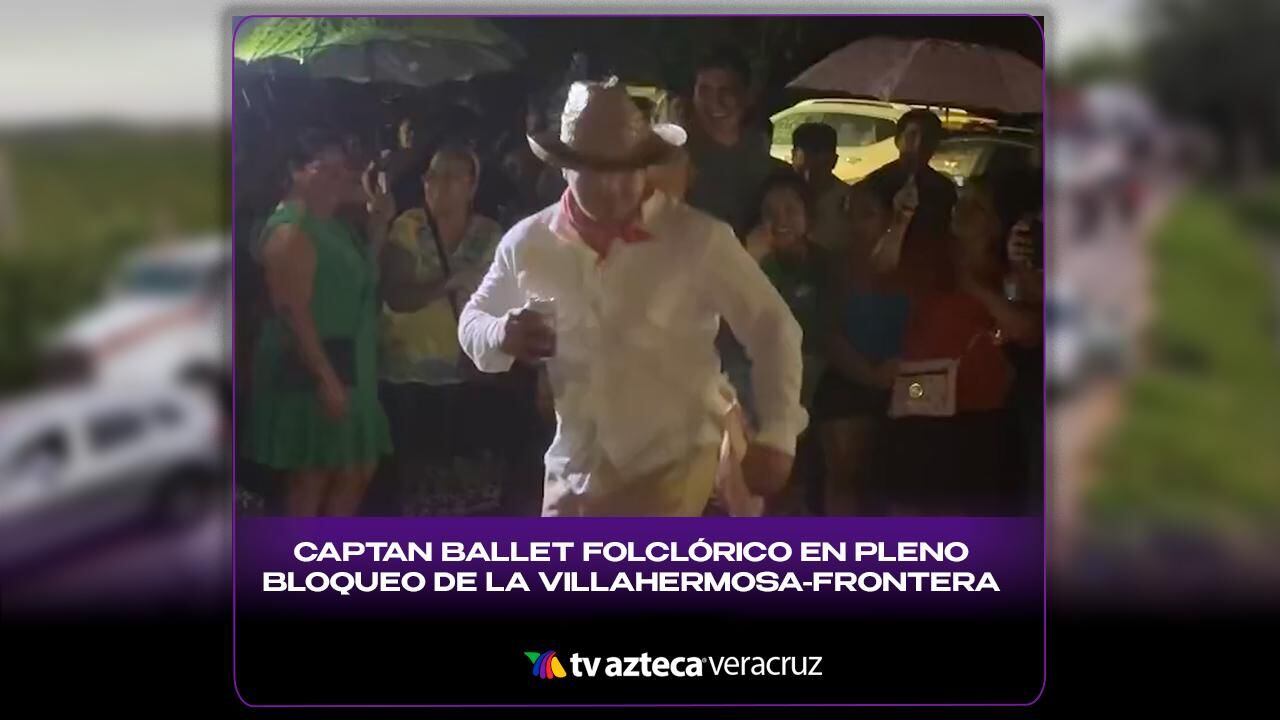 La peculiar escena quedó registrada en video durante el cierre de la circulación.