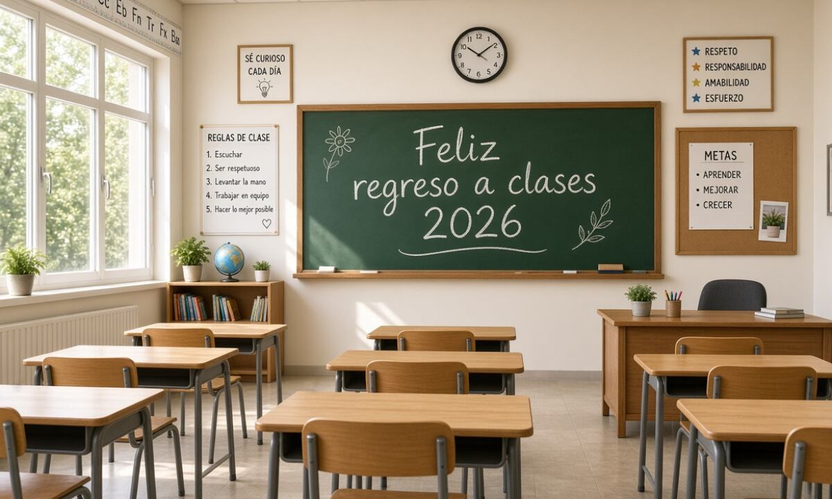 ¡CON TODO Y CAMBIOS! Esta es la fecha EXACTA del regreso a CLASES