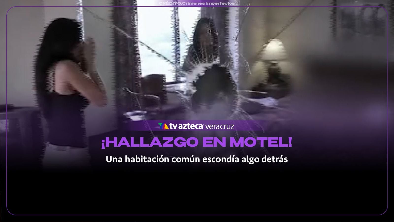 ¡ATERRADOR HALLAZGO! Turistas rompen un espejo en un motel y descubren un CUERPO