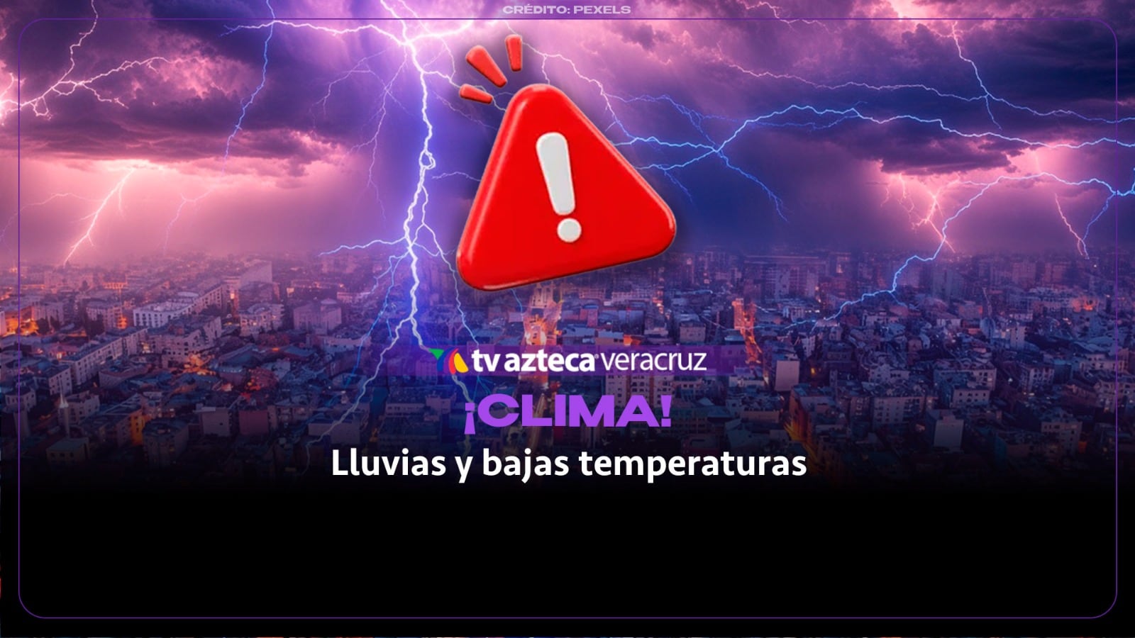 ¡Saca la chamarra! Frente frío provocará lluvias y bajas temperaturas este fin de semana en Veracruz; Esto dice el pronóstico 