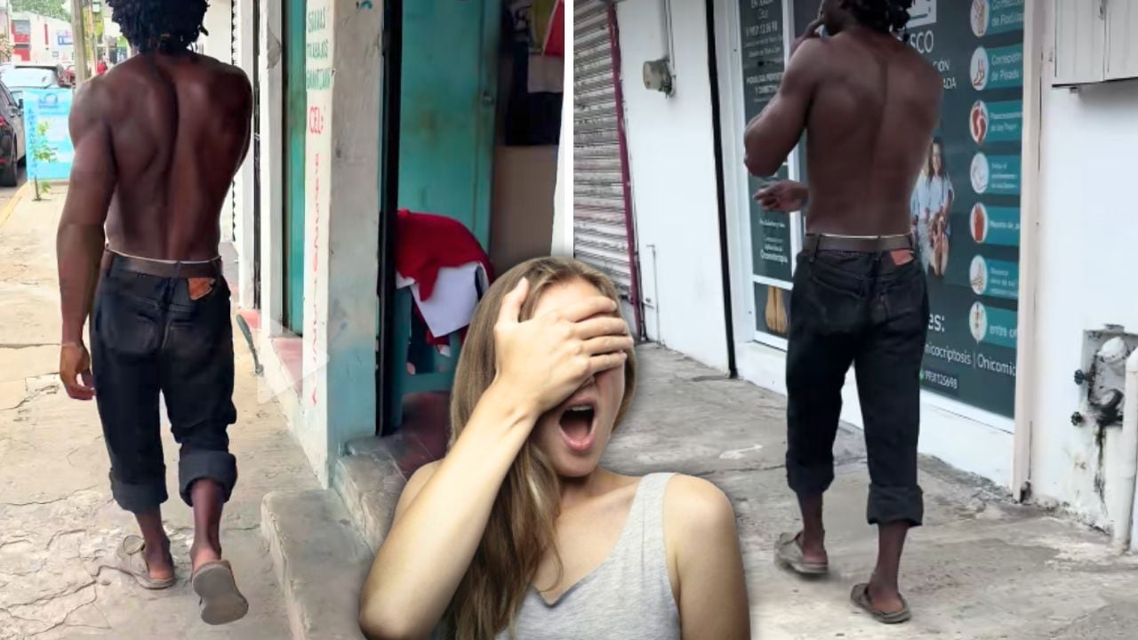 El llamado Vagabundo Fitness de Tabasco se ha convertido en un personaje viral en Villahermosa.