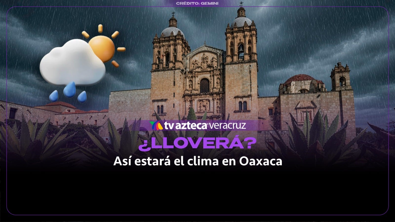 ¿LLOVERÁ? Así estará el clima en Oaxaca este Halloween y Día de Muertos