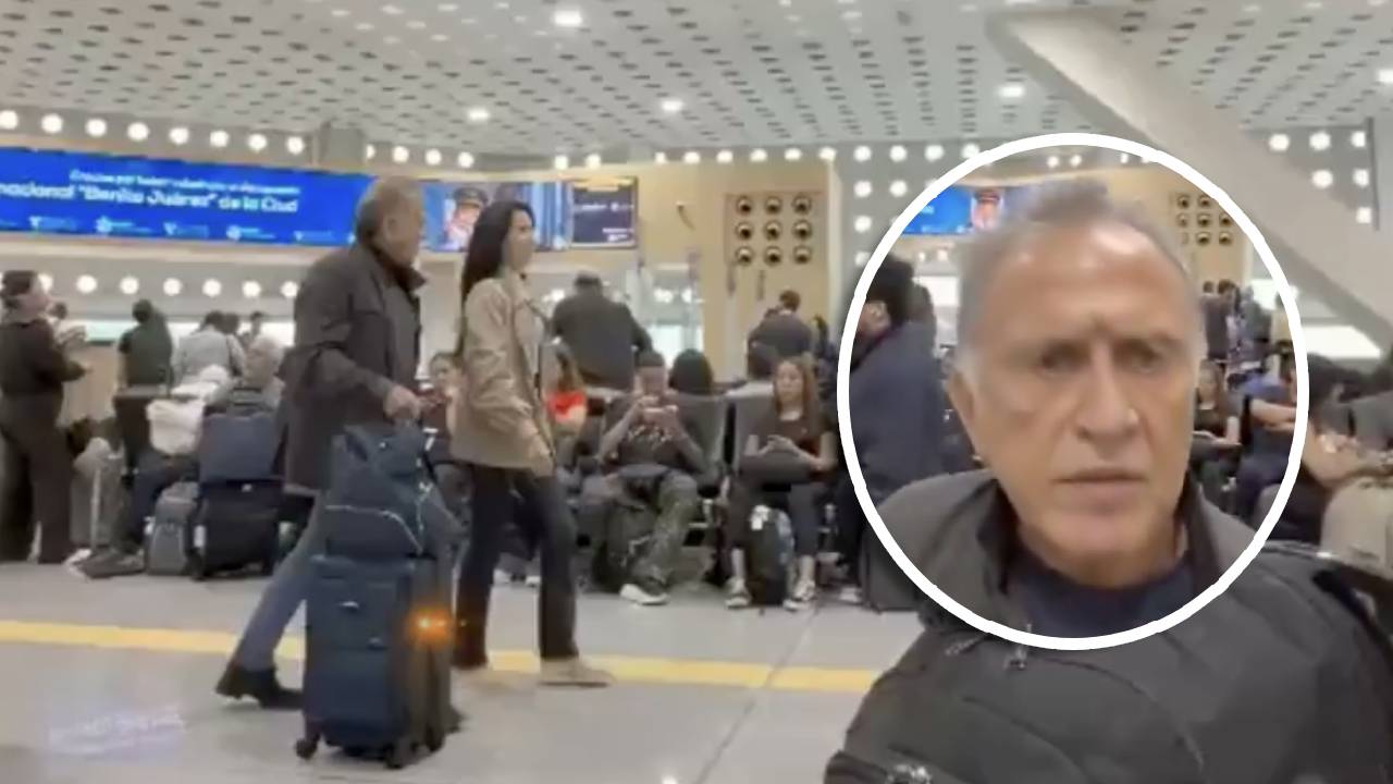 ‘Puro traidor, sinvergüenza’: Ciudadano encara a Miguel Ángel Yunes Linares