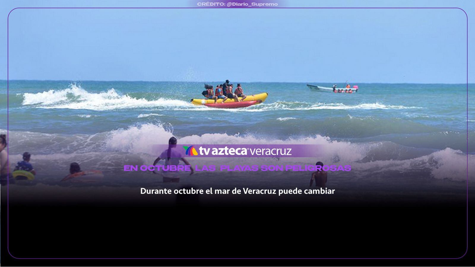 ¿Por qué octubre es uno de los meses más peligrosos para bañarse en playas de Veracruz?