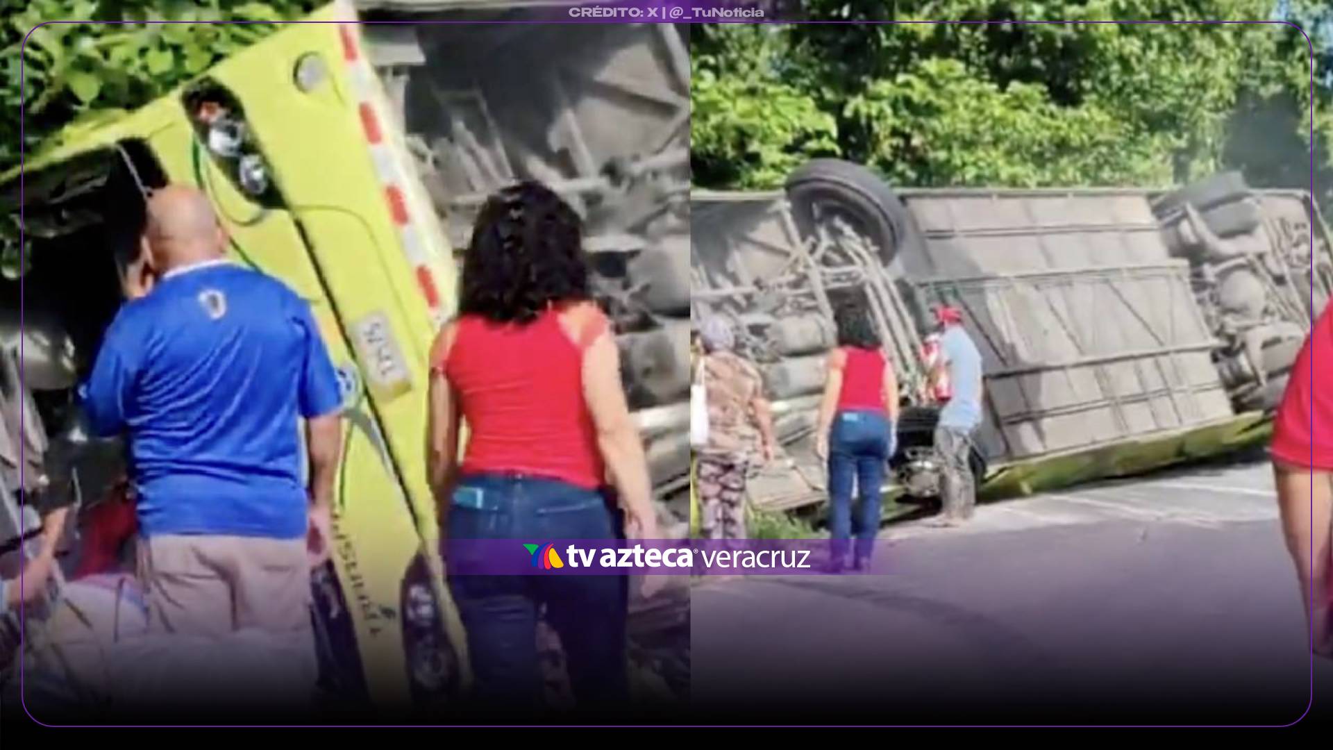 ¡TRAGEDIA! ACCIDENTE de AUTOBÚS con más de 50 PASAJEROS deja MUERTOS y varios atrapados