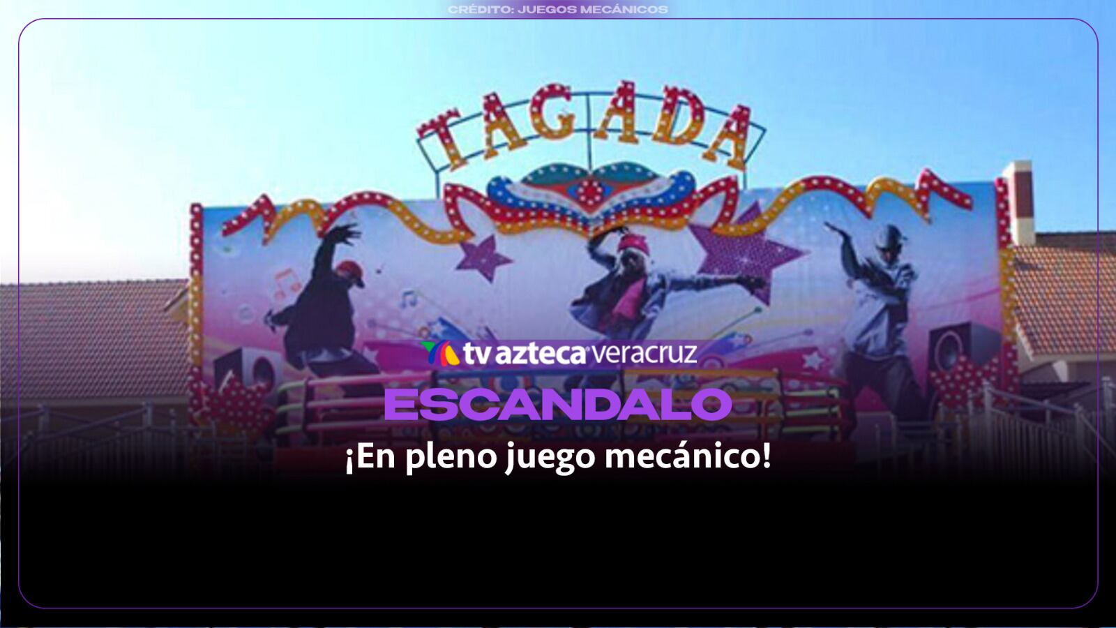 ¡ENSEÑA DE MÁS! Y hombre la toca, esto sucedió en un juego mecánico