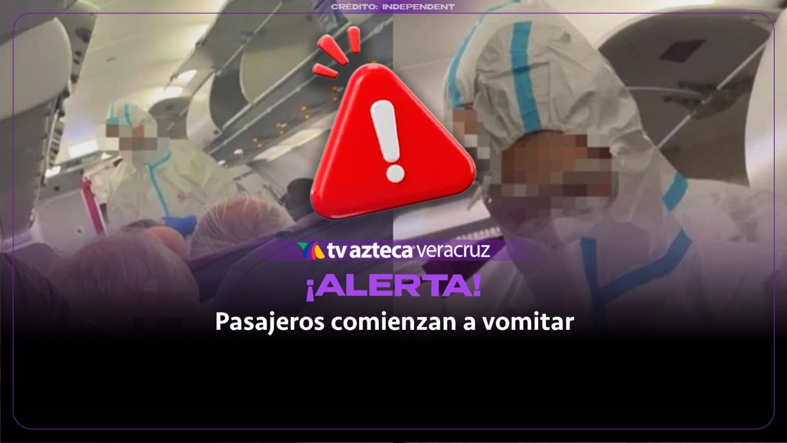 ¡ALERTA SANITARIA EN EL AIRE! Pasajeros comienzan a vomitar dentro de un avión; investigan posible VIRUS