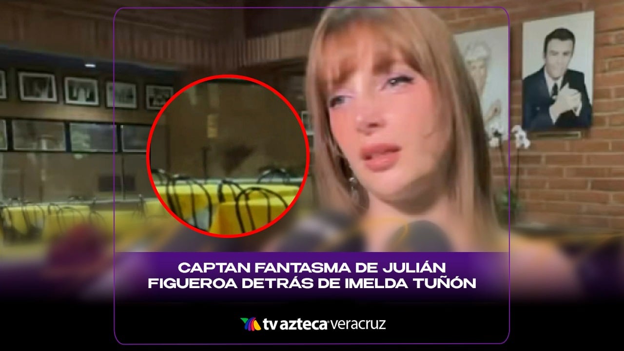 ¿NO DESCANSA EN PAZ? Captan fantasma de Julián Figueroa detrás de Imelda Tuñón (+VIDEO)
