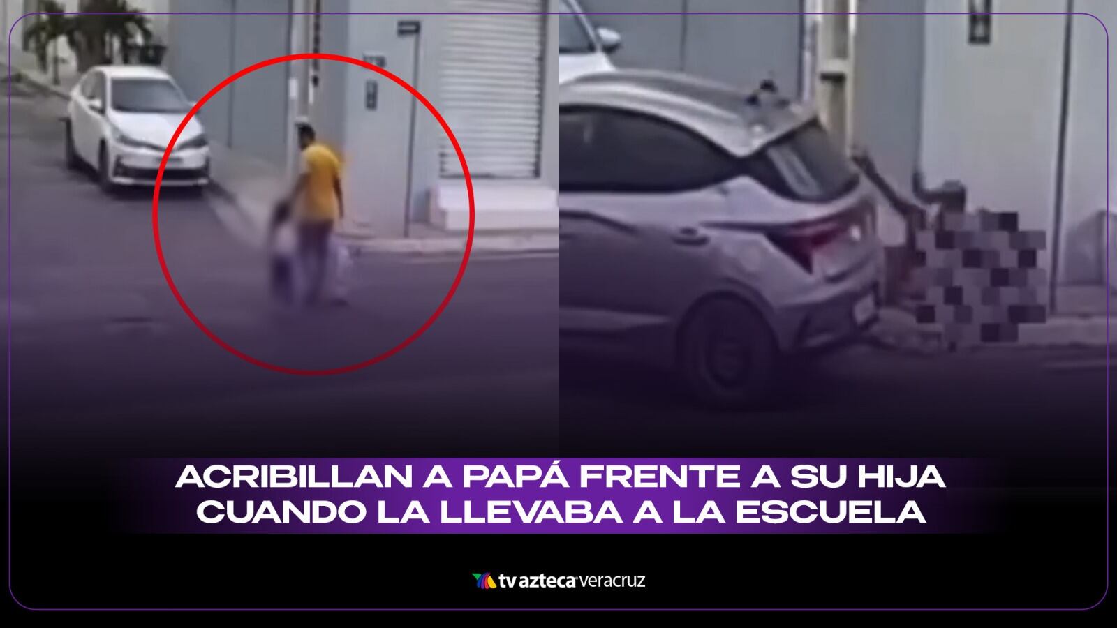 Hombre es atacado