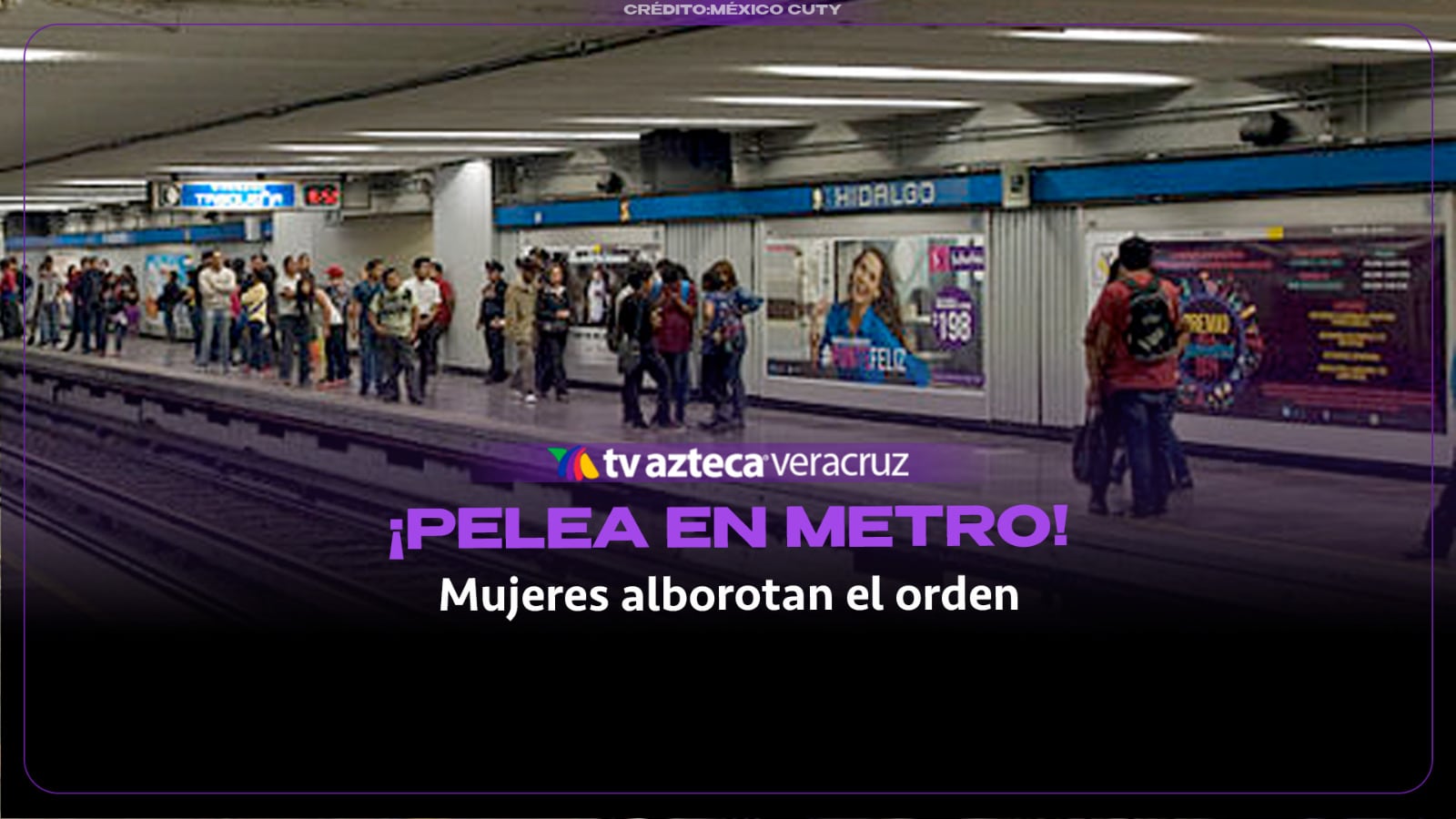 ¡Tensión en el metro! Captan discusión entre mujeres y terminan afuera del vagón