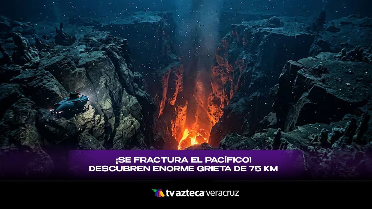 ¡Se FRACTURA el Pacífico! Descubren enorme GRIETA de 75 km; ¿provocará terremotos en México?