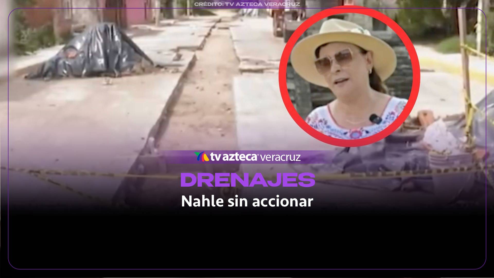 drenajes colapsados en Temapache