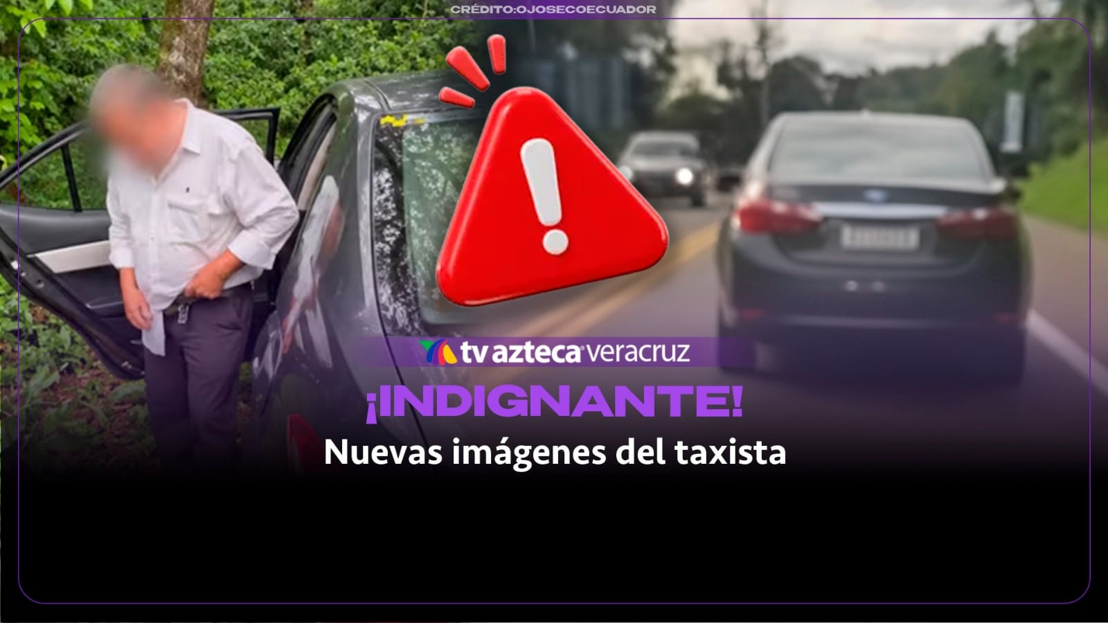 ‘ELLA ME LO PIDIÓ’ Captan nuevas imágenes del taxista haciendo cosas indebidas con una menor 