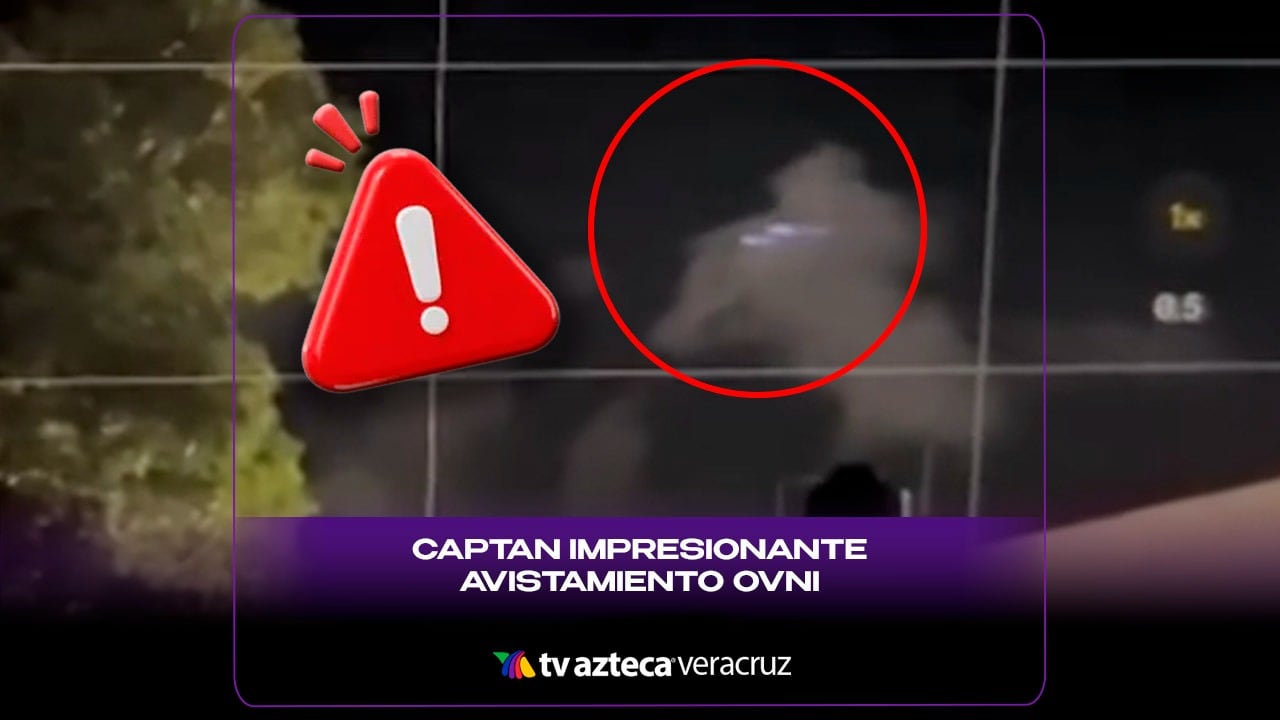 Captan avistamiento OVNI