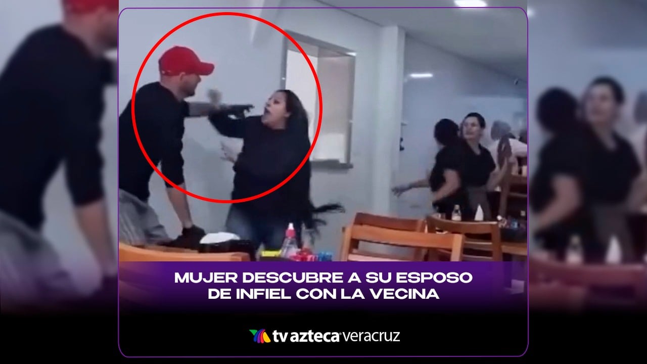 ¡Se agarraron de los pelos! Mujer descubre a su ESPOSO INFIEL con la VECINA