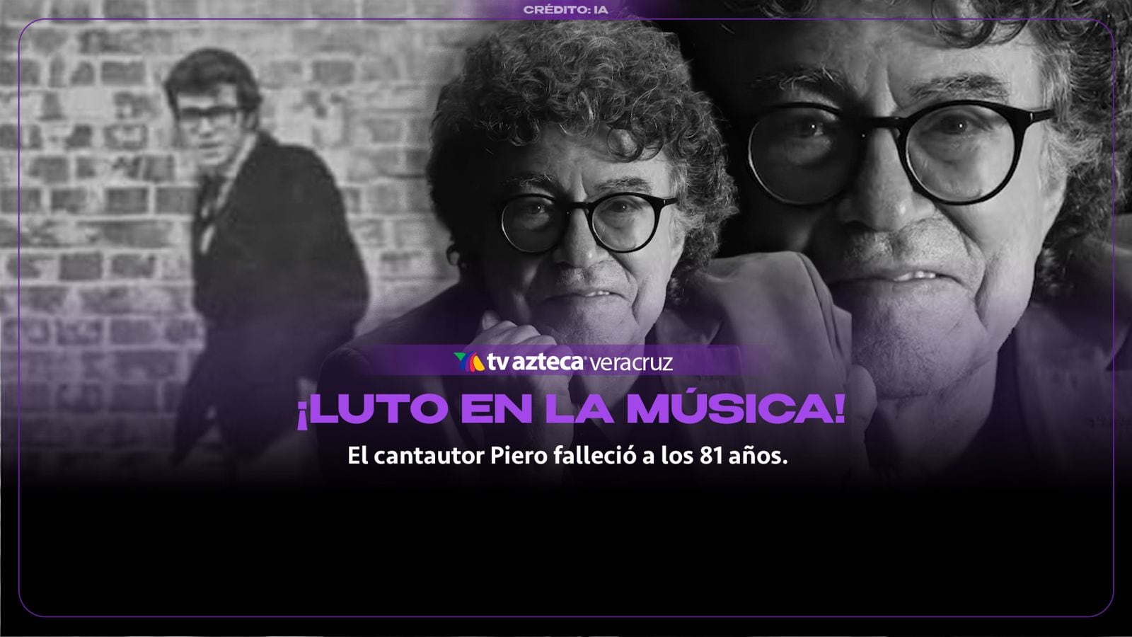 ¡LUTO en la música! Muere querido CANTANTE a los 81 años; su canción ´Mi viejo´ marcó generaciones