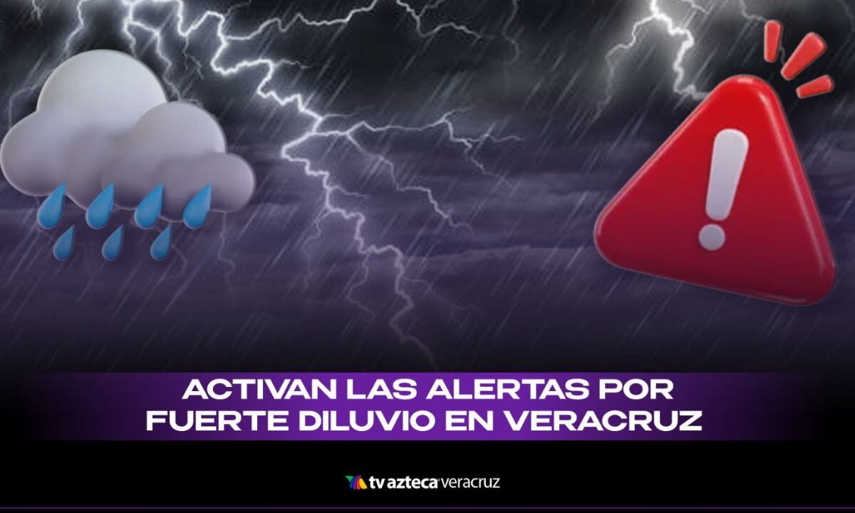 Lluvias en Veracruz