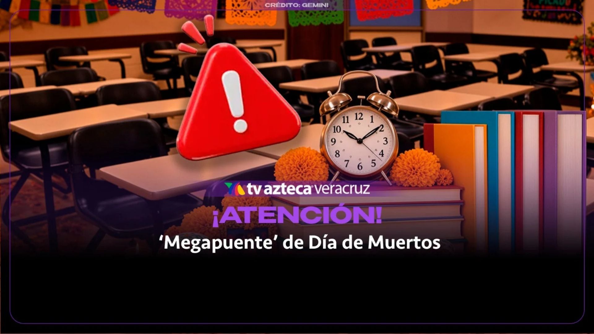¿Hay clases el 1 y 2 de noviembre? Esto dice el calendario escolar sobre el ‘megapuente’ de Día de Muertos 2026