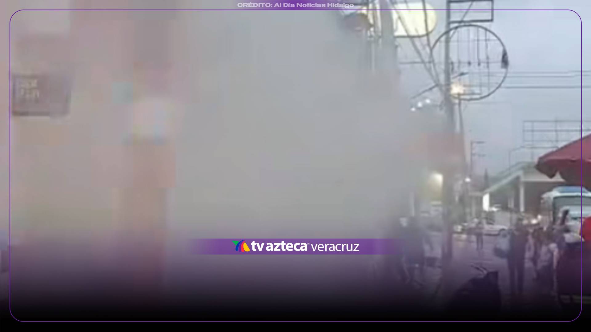 ¡EN CENIZAS! Revelan VIDEO del BRUTAL INCENDIO en tienda de Tulancingo, en Hidalgo