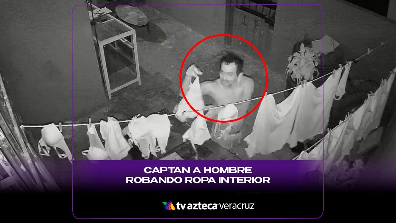 ¡NO TIENE PA’ LOS CHONES! Captan a hombre robando ropa interior de una mujer en la Carranza (+VIDEO)