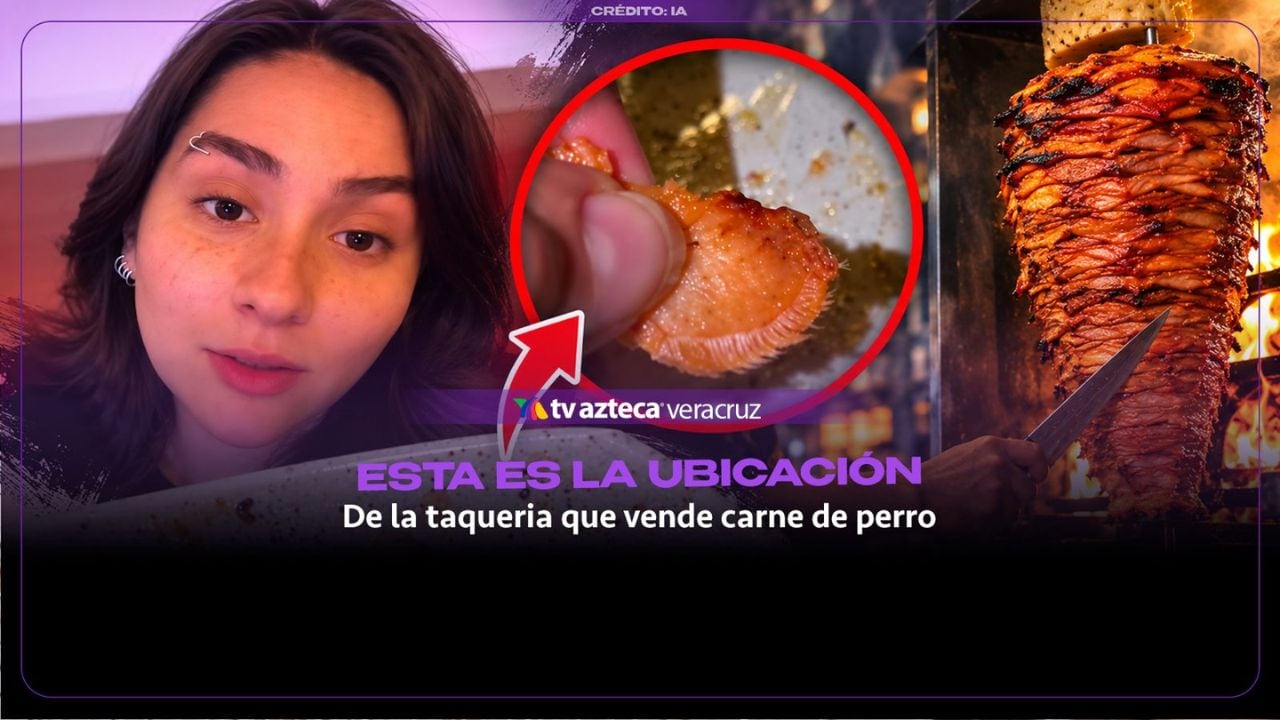 La usuaria afirmó haber comprado una torta al pastor en un establecimiento de Xalapa.