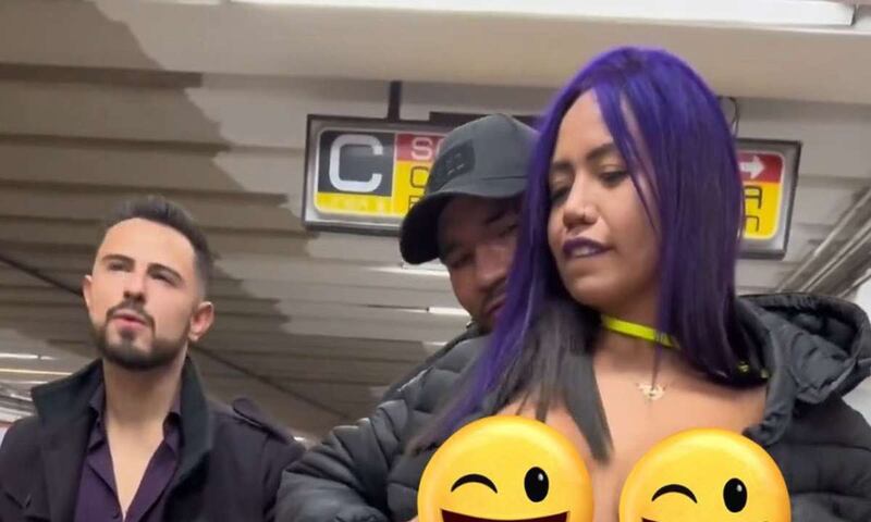 luna bella video metro.