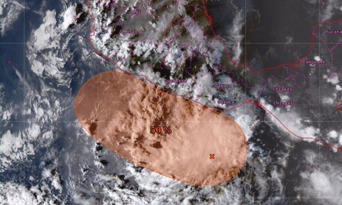 ¡ALERTA OAXACA! Vigilan ciclón tropical Ilce; así afectaría las zonas de costas 