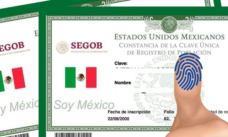 CURP con datos biométricos en Veracruz