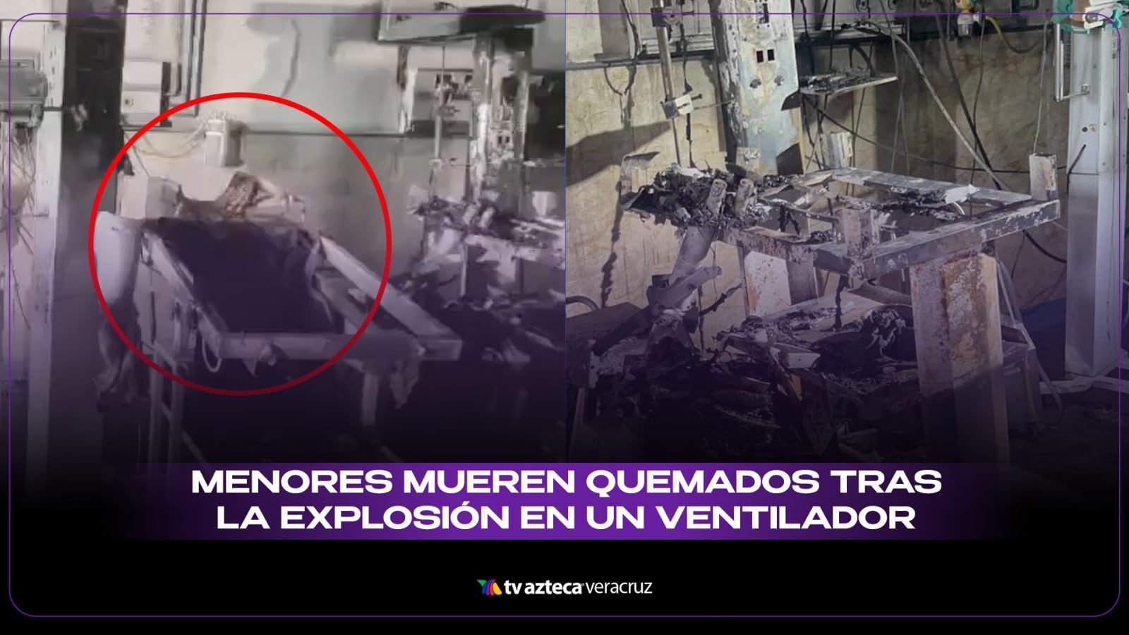 ¡TERRIBLE! Recién nacidos mueren quemados tras la explosión en un ventilador en un hospital (+VIDEO)