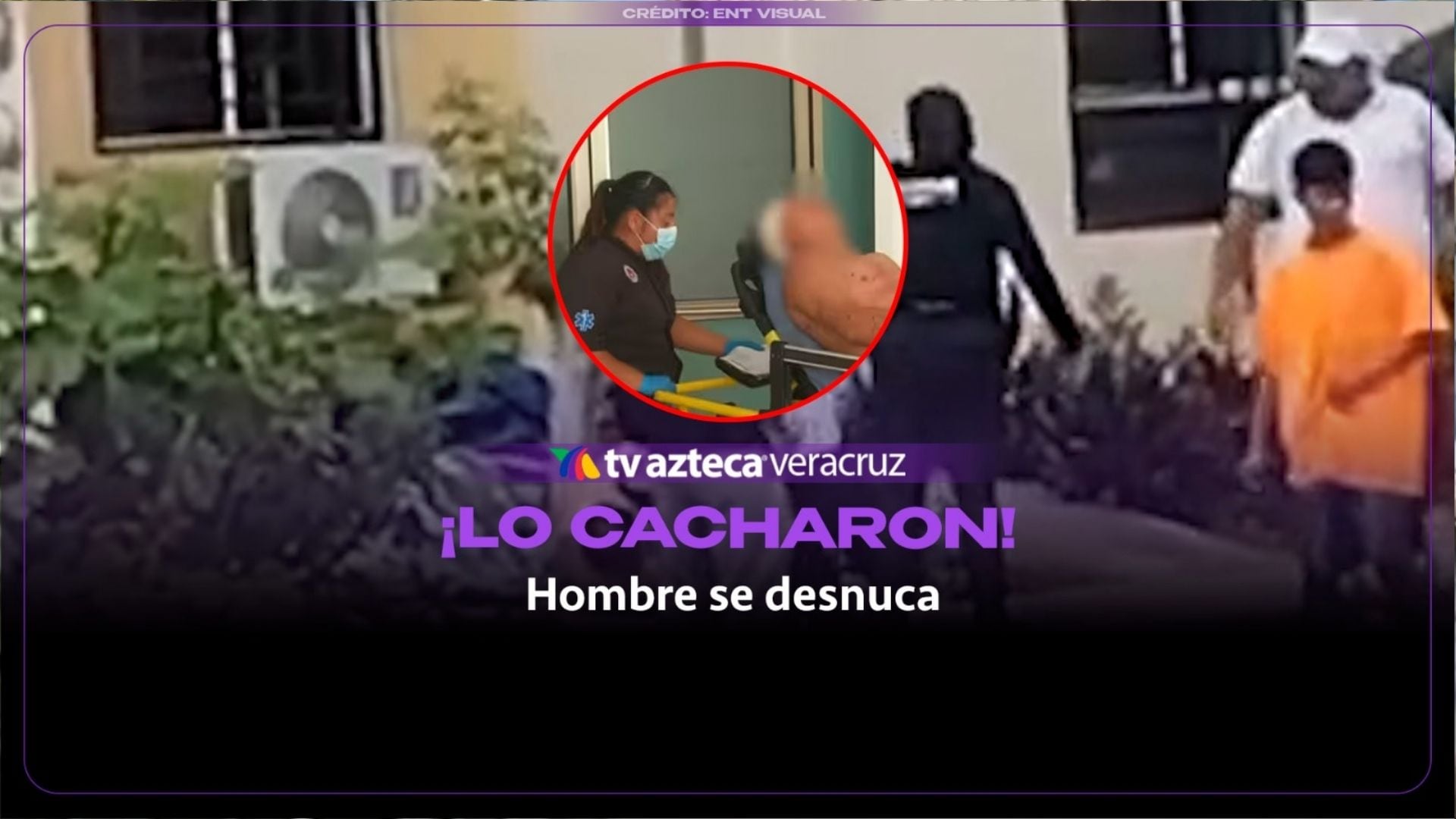 Hombre se accidenta por infiel