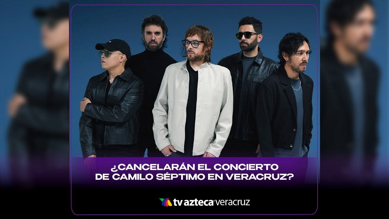 ¿Cancelarán el concierto de Camilo Séptimo en Veracruz tras el asesinato de su tecladista? Esto se sabe