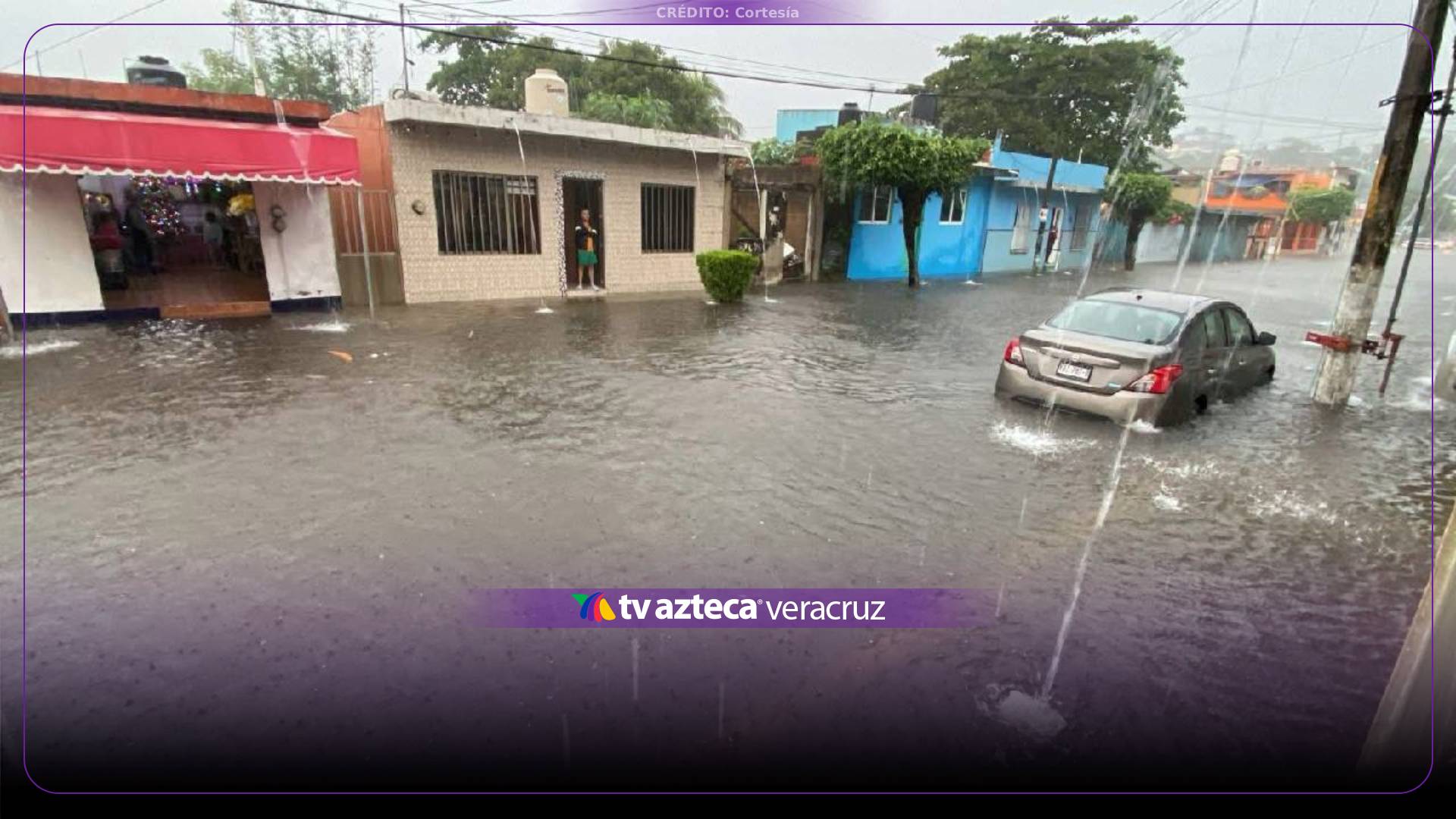 ¡DILUVIO! Esta es la hora exacta de las lluvias en el estado de Veracruz hoy 9 de octubre de 2026