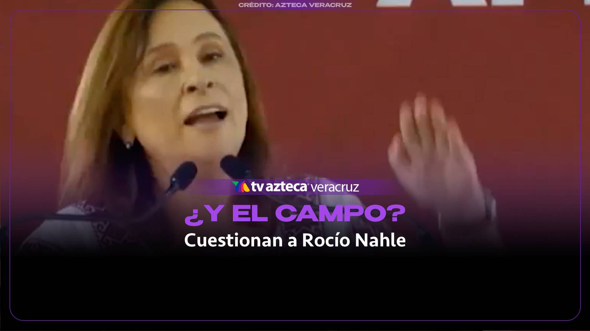 Rocío Nahle afirmó: “En agricultura y ganadería ya levantamos”.