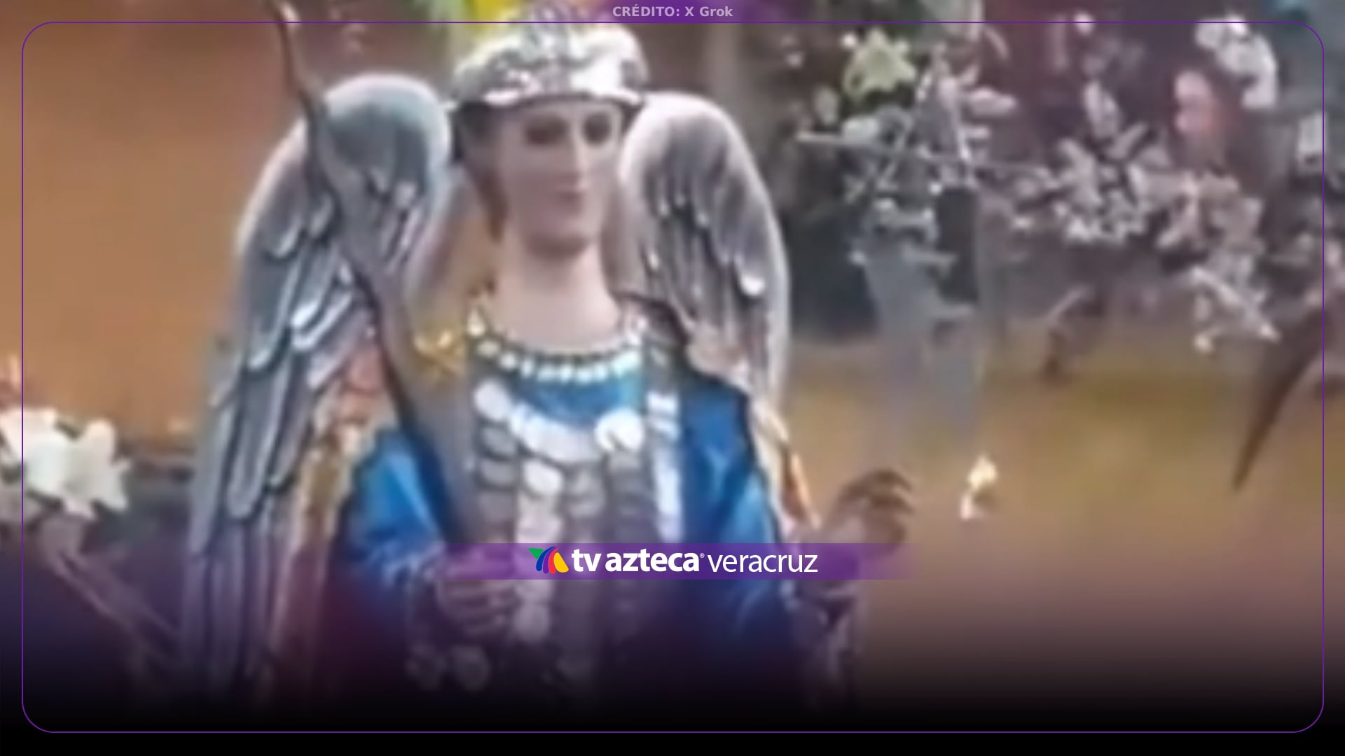 ¡IMPACTANTE! ¿MOVERÁN figura de San Miguel Arcángel tras captar MOVIMIENTOS en VIDEO en iglesia de Hidalgo?