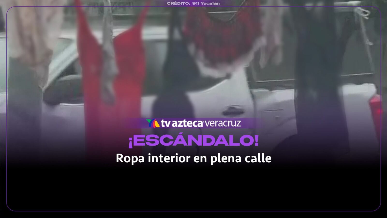 ¡ESCÁNDALO! Vecinas exhiben a mujer por tender su ropa interior en plena calle (+VIDEO) 