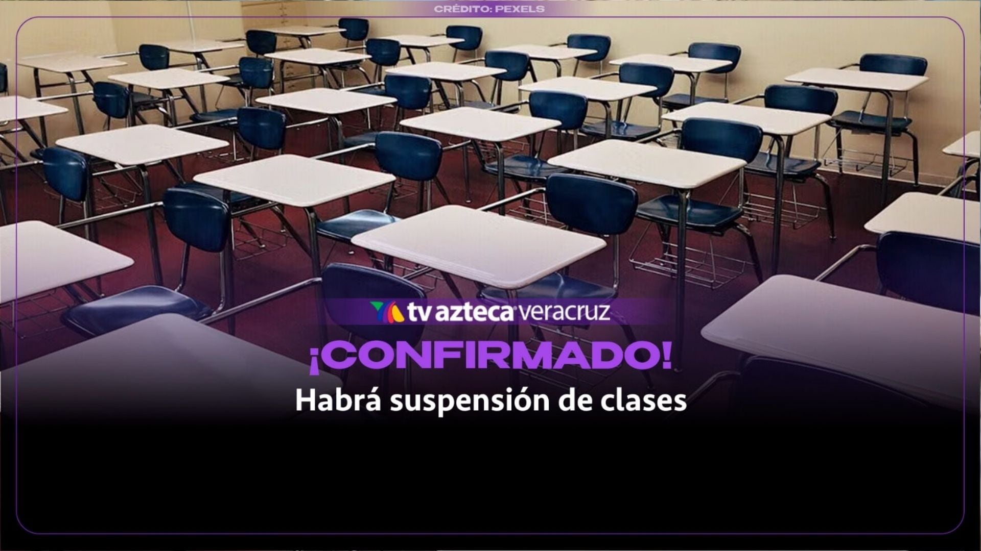suspensión de clases en Veracruz