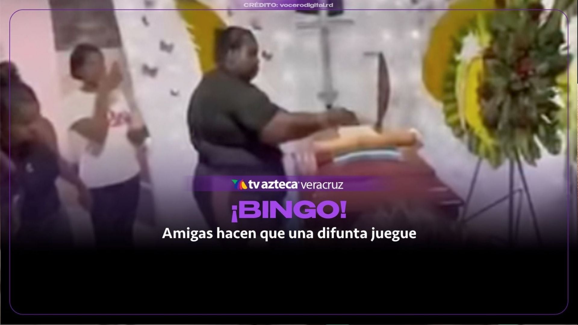 ¡Ni muerta se perdió la partida! Amigas hacen que una DIFUNTA juegue bingo con ellas (+VIDEO)