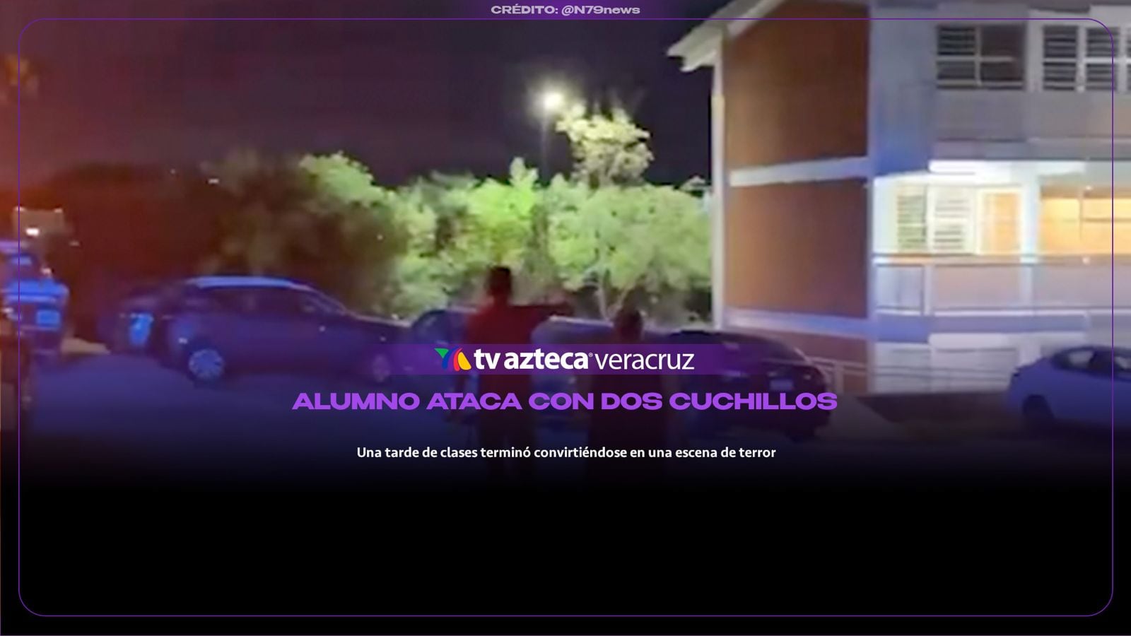 ¡TERROR en secundaria! Alumno ATACA con dos cuchillos; este es el saldo
