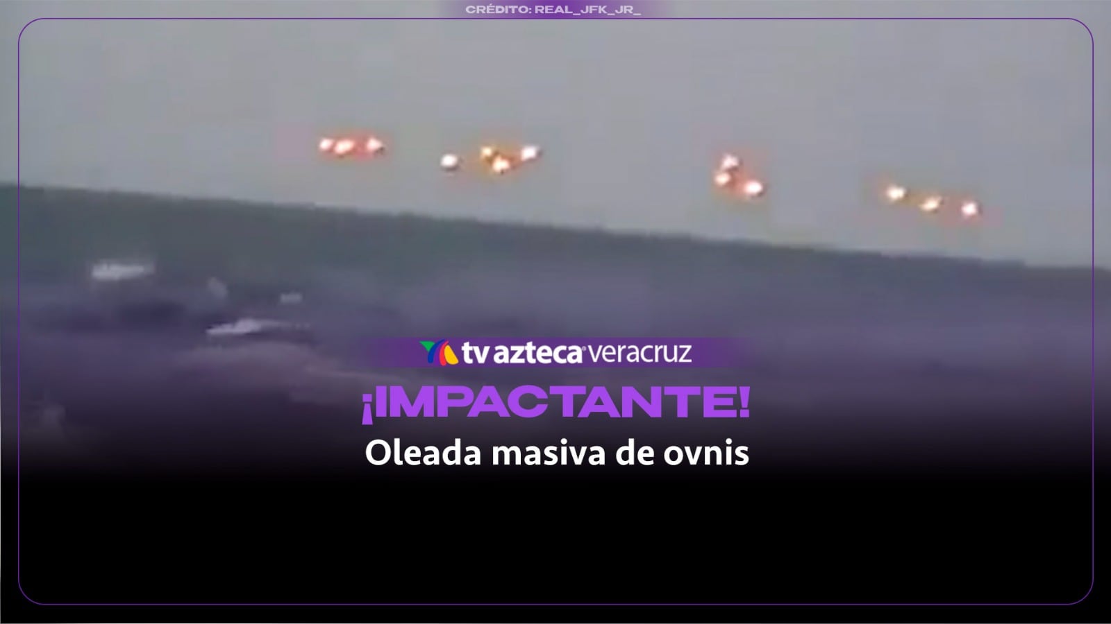¡IMPACTANTE! Captan OLEADA MASIVA de OVNIS en el océano