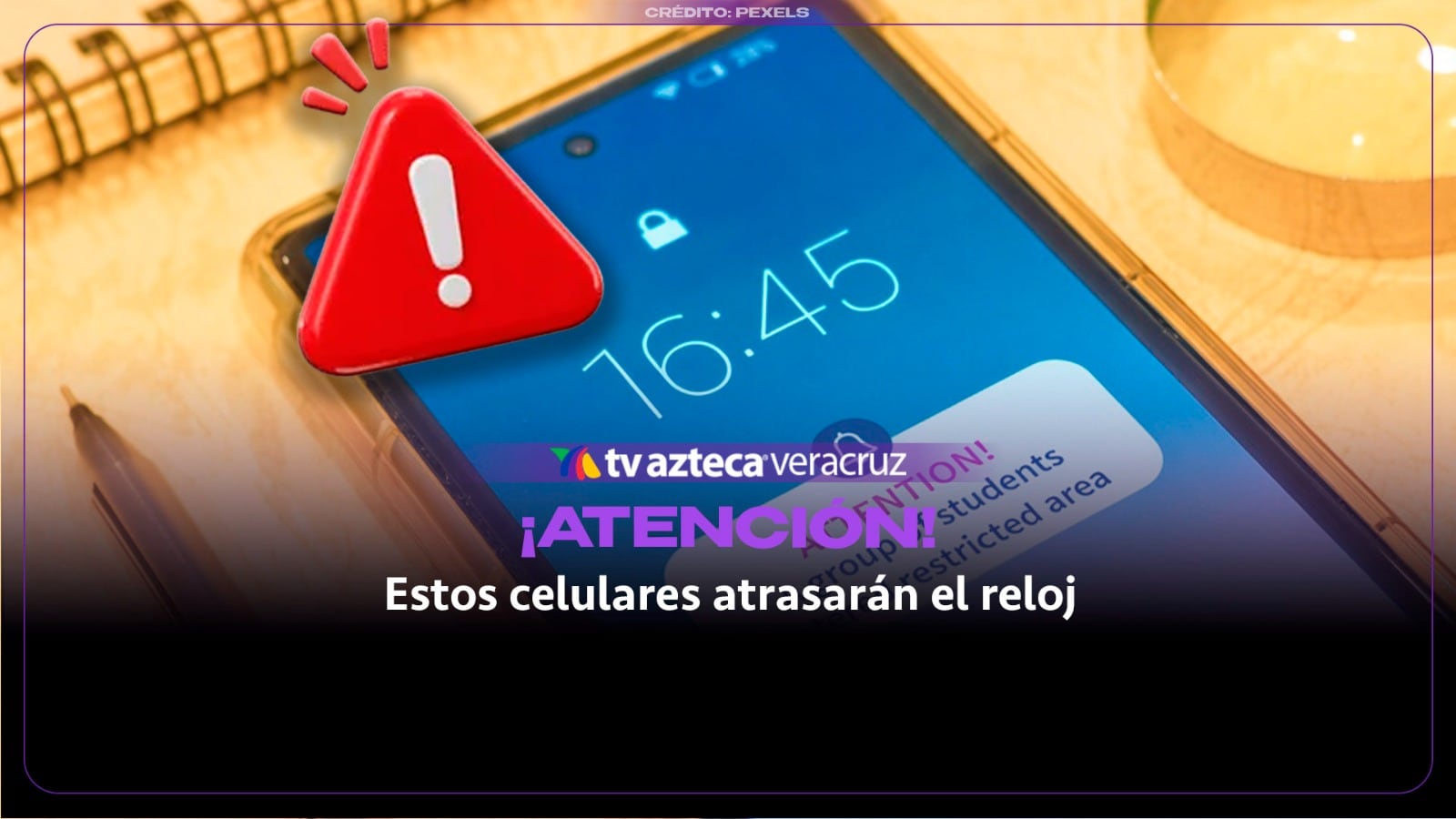 ¡QUE NO TE AGARRE DORMIDO! Estos celulares atrasarán el reloj el 1 de noviembre