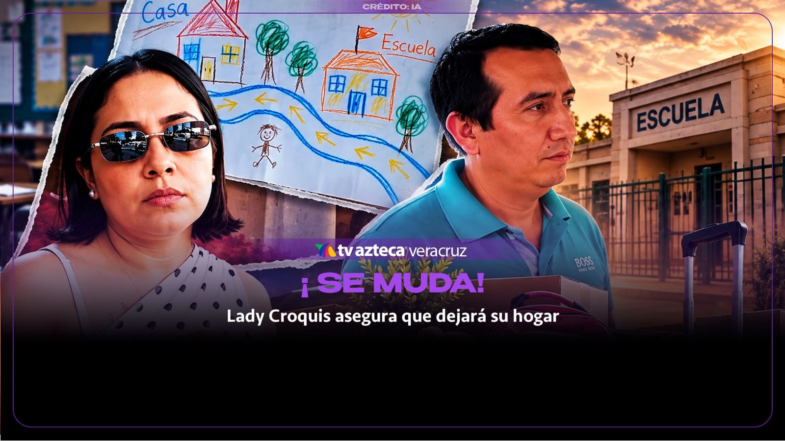 ¡ESCÁNDALO EN VERACRUZ! LADY CROQUIS anuncia que se MUDA tras polémica; esta es la RAZÓN