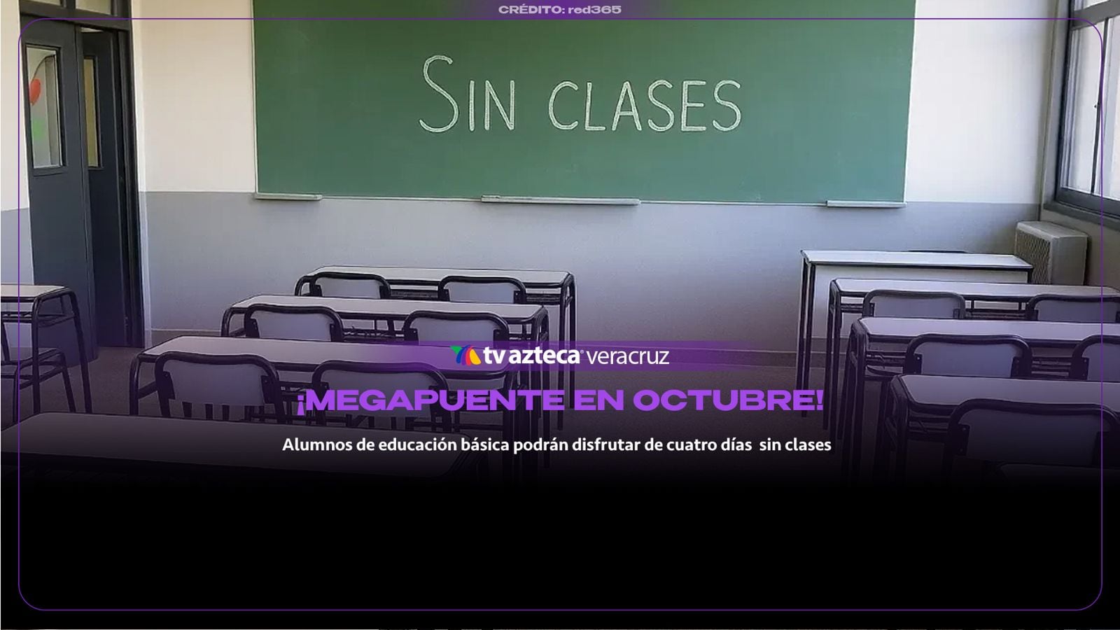 ¡MEGAPUENTE en octubre! Alumnos tendrán 4 DÍAS sin clases en México