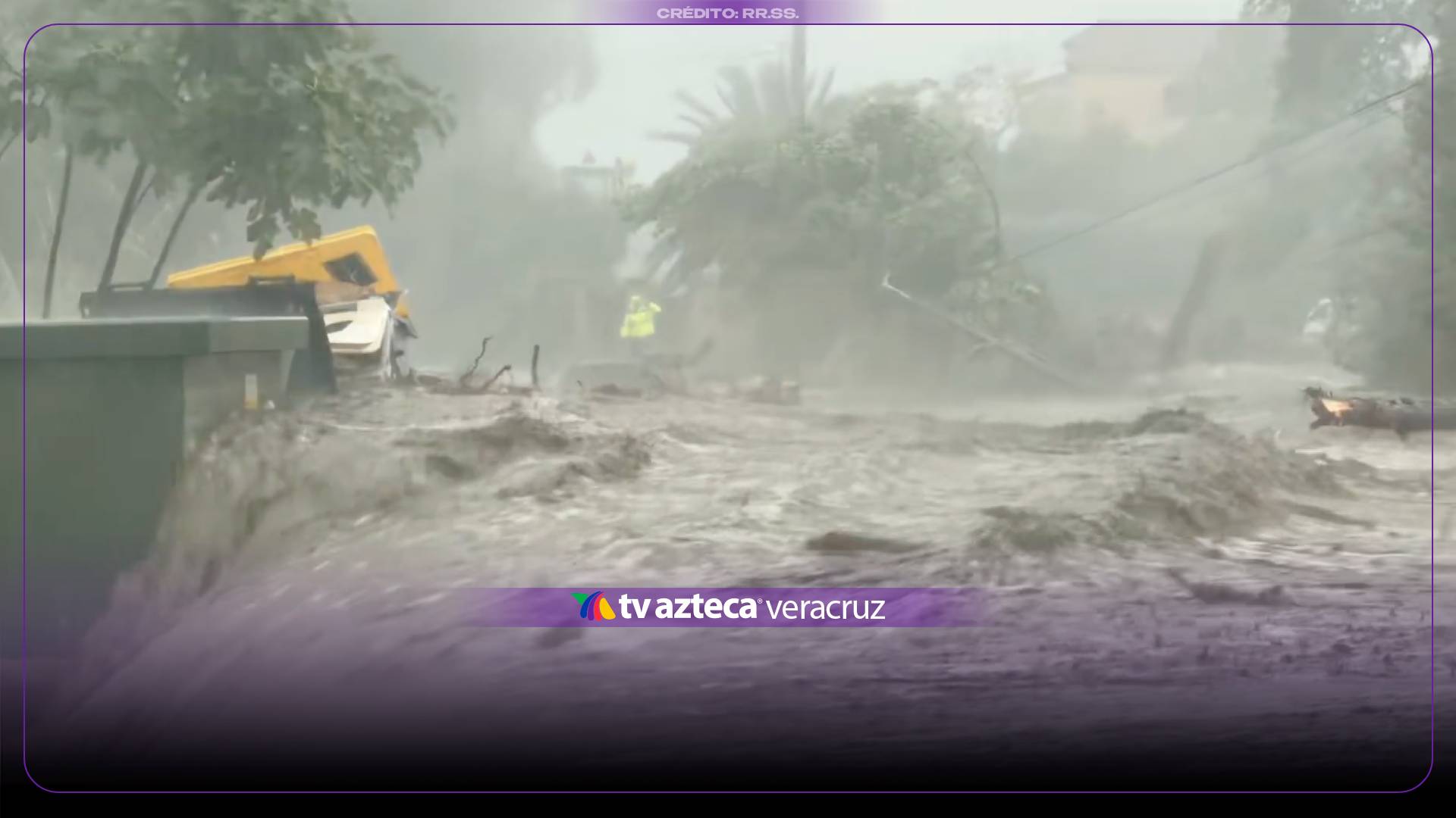 Intensas lluvias provocan DEVASTADORAS INUNDACIONES; los TORRENTES de agua afectaron CARRETERAS