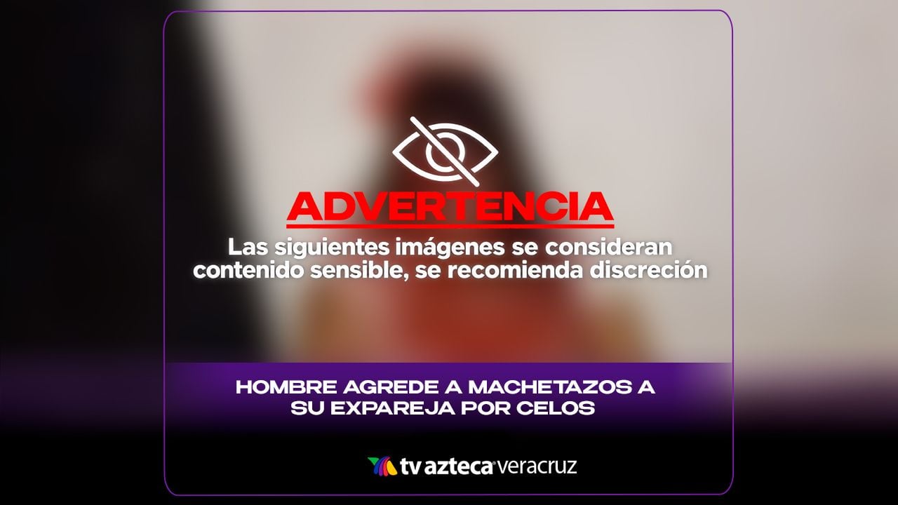¡Imágenes sensibles! Hombre agrede a machetazos a su expareja por celos (+VIDEO)