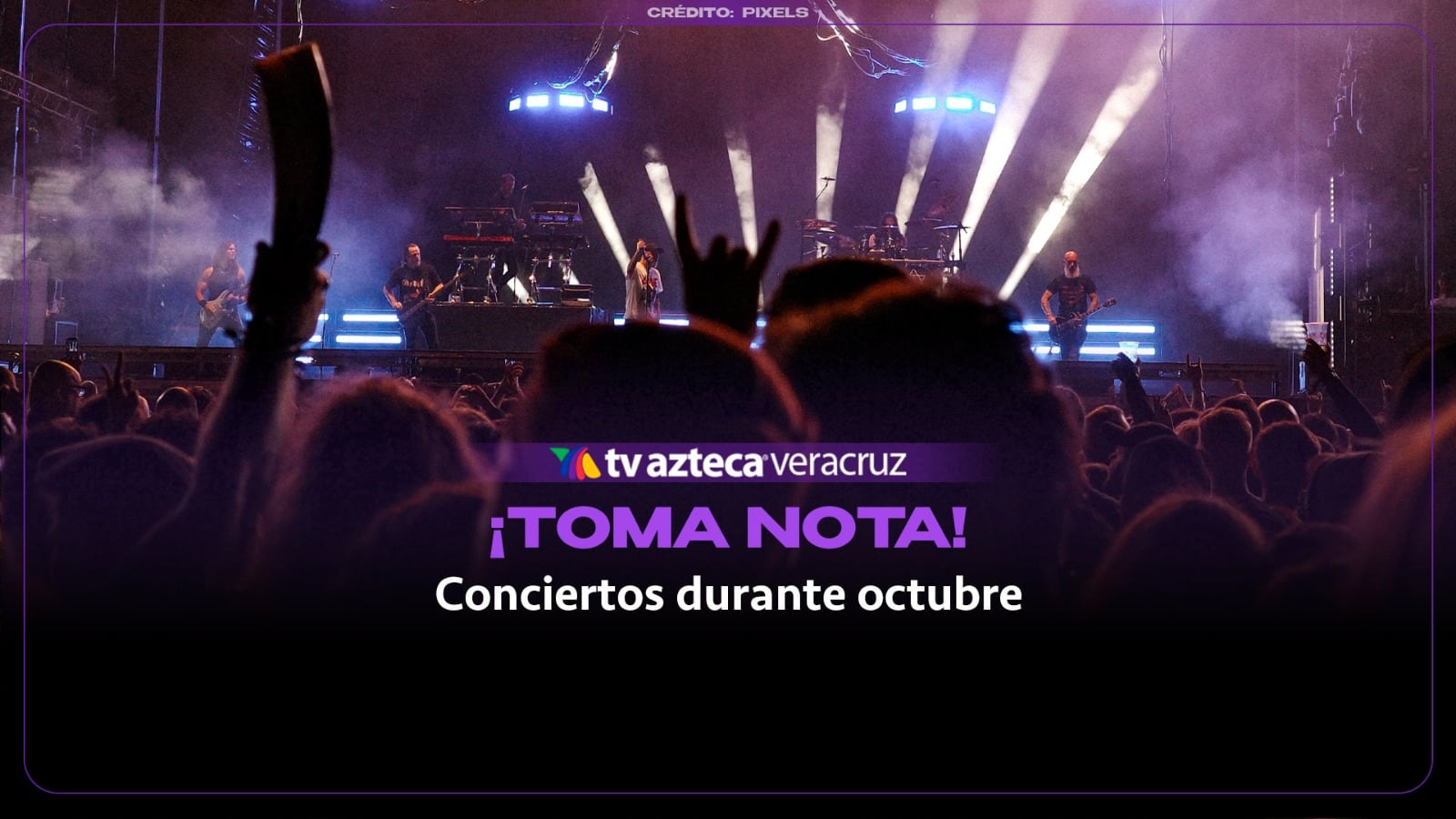 ¡Toma nota! Estos son los conciertos que se realizarán durante octubre en Veracruz