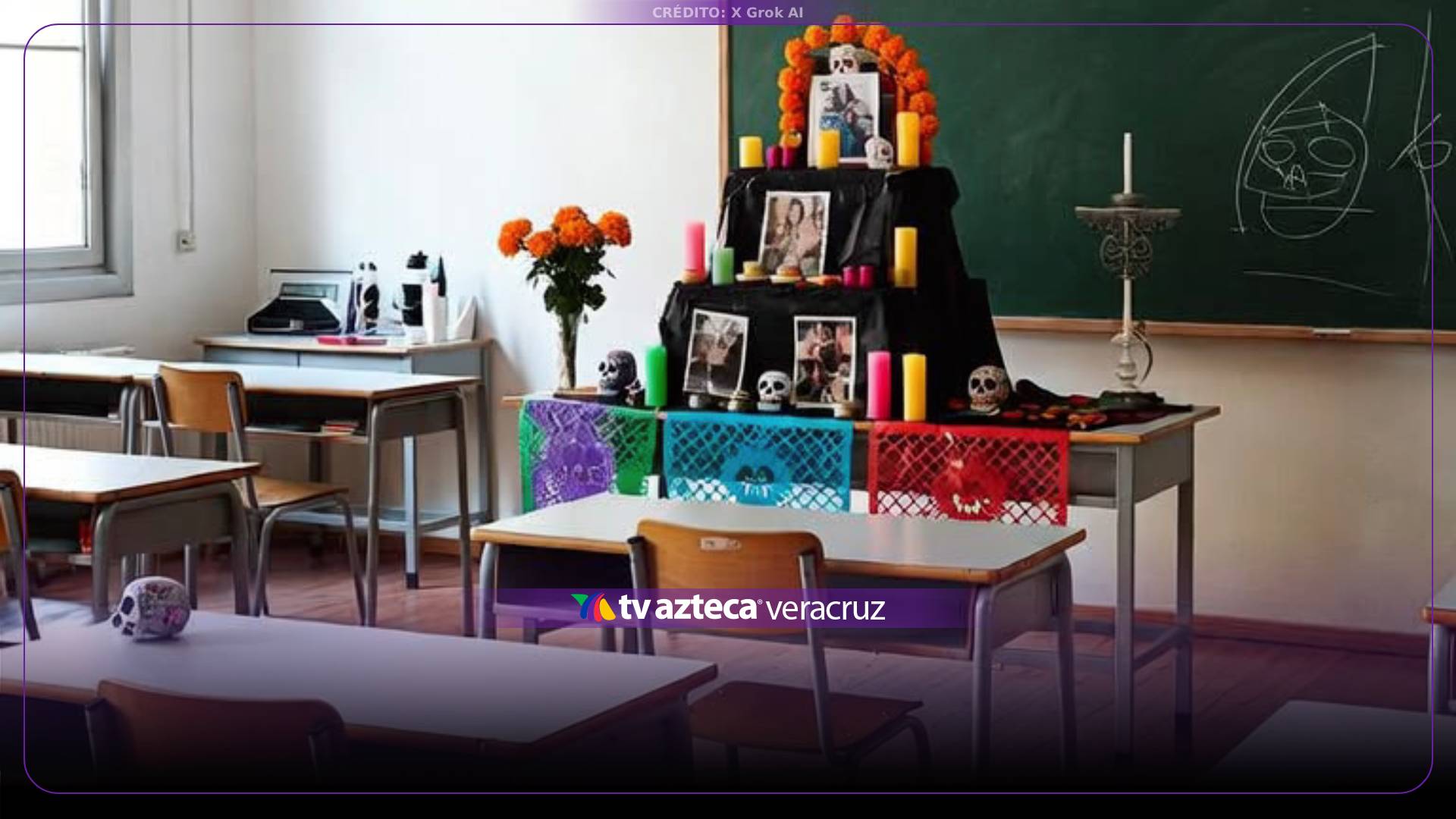 ¡MEGA PUENTE! Estos días CANCELARÁN CLASES por festividades de Día de Muertos en Veracruz 