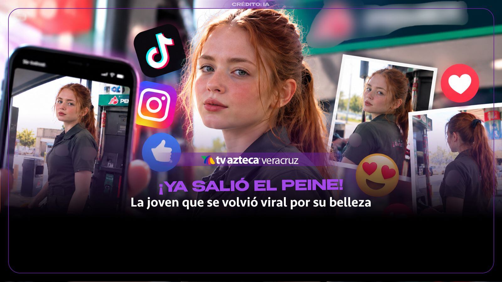 ¡Ya salió el peine! Esto se sabe de la joven despachadora que ROBÓ MIRADAS en Tabasco