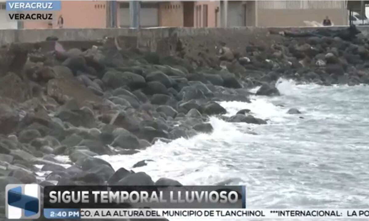 temporal lluvioso en Veracruz